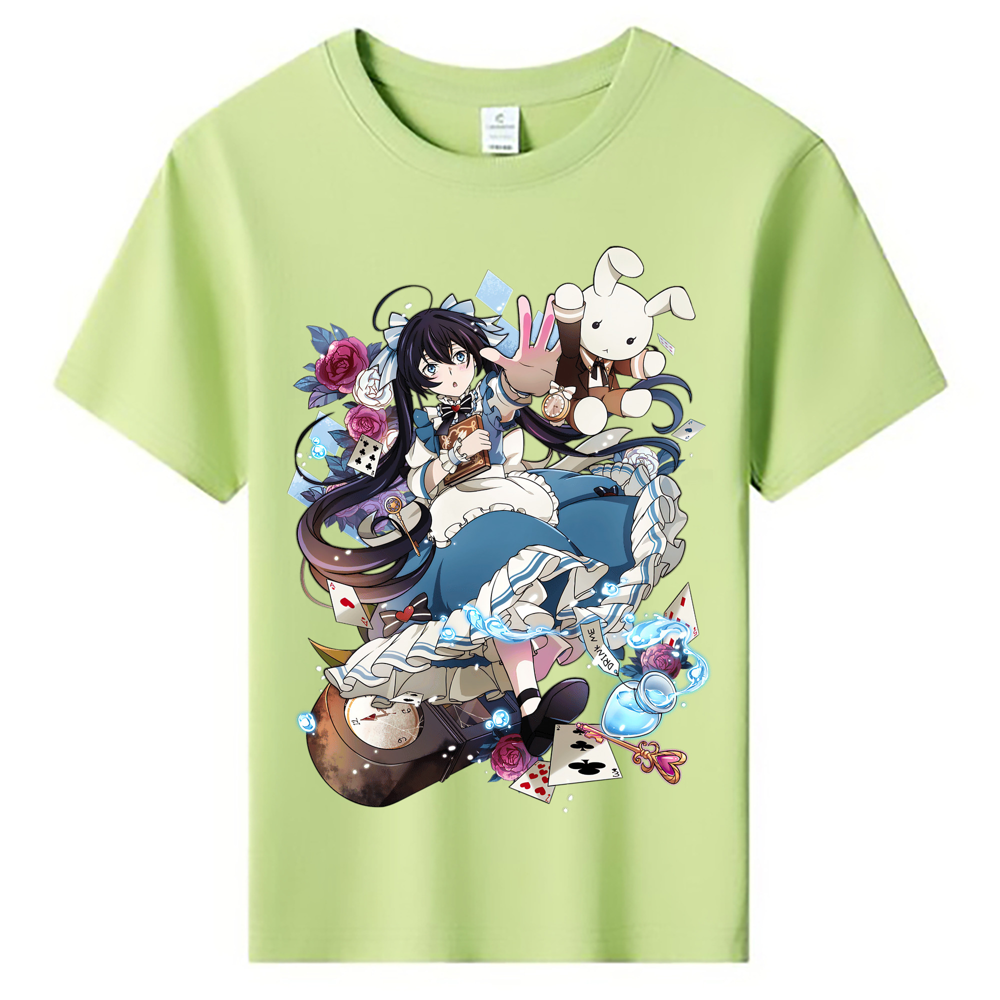 （画像用） 文豪ストレイドッグス Bungo Stray Dogs 綿100％キッズTシャツ（フロントプリント）